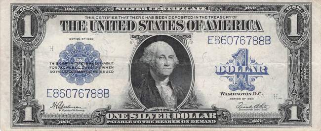1 Dollar 1923